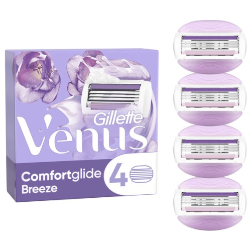 Gillette Venus Comfortglide Breeze - Voor Een Gladde Scheerbeurt - 4 Navulmesjes
