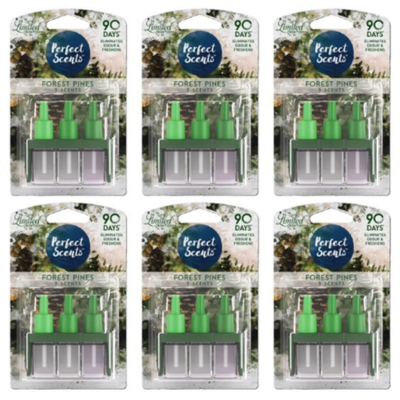 Perfect Scents 3Volution Navulling Forest Pines - 6 x 20 ml