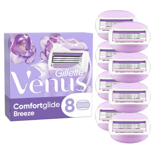 Gillette Venus Comfortglide Breeze Scheermesjes Voor Vrouwen - 8 Navulmesjes