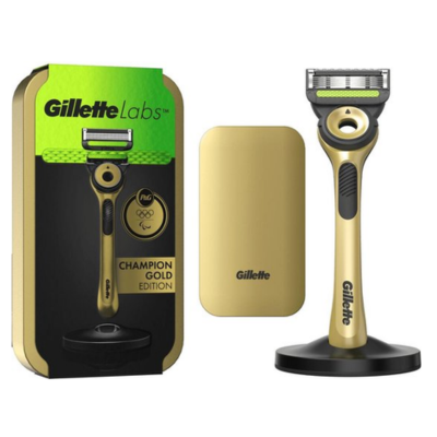 GilletteLabs Premium Gold Scheersysteem Met  1 Navulmesje