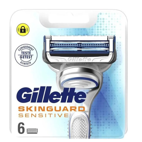 GILLETTE SKINGUARD SENSITIVE Scheermesjes 6 stuks