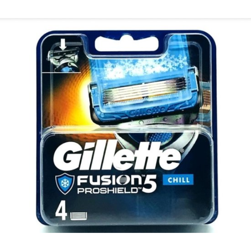 GILLETTE Proshield chill sheermesjes - 4 stuks