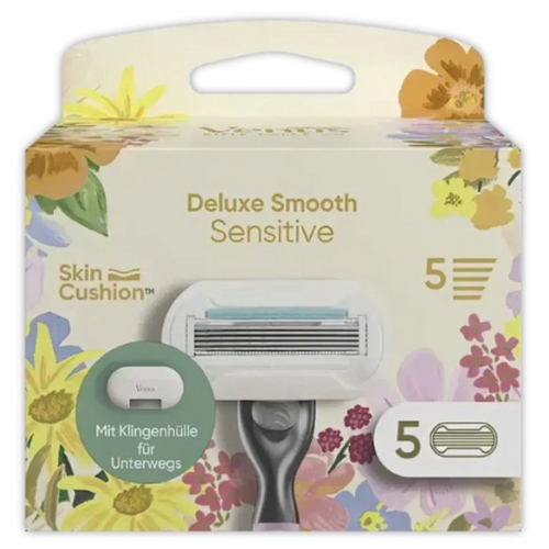 Gillette Venus Deluxe Smooth Sensitive Scheermesjes - 5 Scheermesjes
