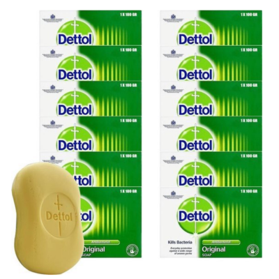 Dettol Anti-bacteriele Zeeptablet 12 x 60gr