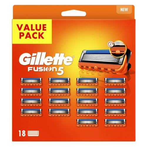 Gillette Fusion5 - Navulmesjes - Voor Mannen - 18 Navulmesjes