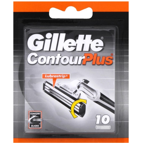 Gillette Contour Plus - 10 stuks - Wegwerpscheermesjes