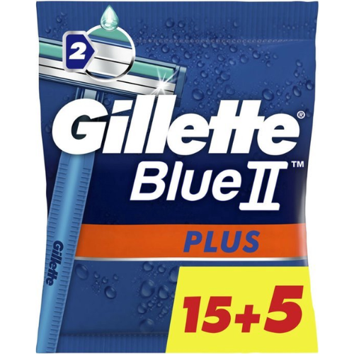 Gillette Wegwerpmesjes Blue 2 Plus - 20 stuks