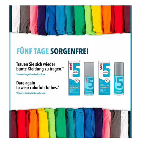 syNeo 5 - Deodorant Anti-transpirant Pompspray - voordeelverpakking - 6 x  30 ml