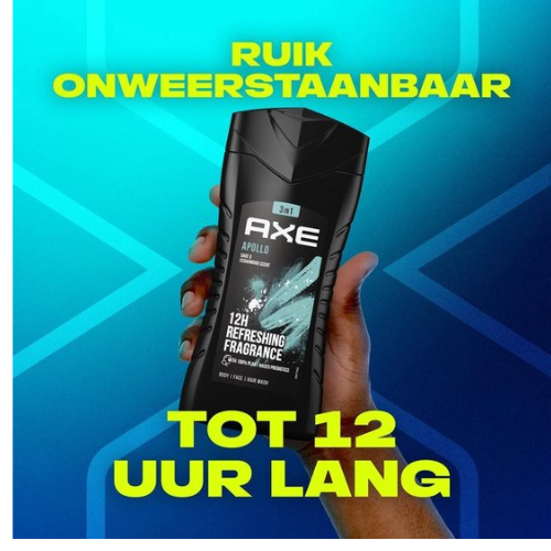 Axe Apollo Showergel - Voordeelverpakking - 6 x 250ml
