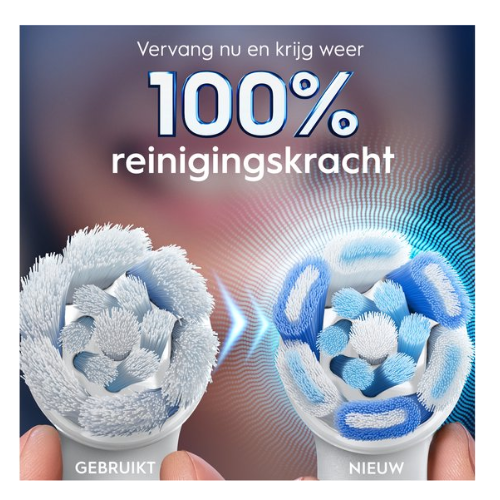Oral-B IO Gentl-e Buis Care Opzetborstels - Wit - 4 Stuks