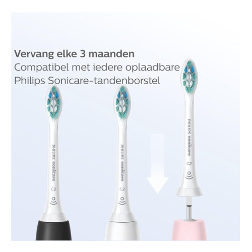 Philips Sonicare W2 Optimal White - Opzetborstels - 2 stuks - HX6062/13