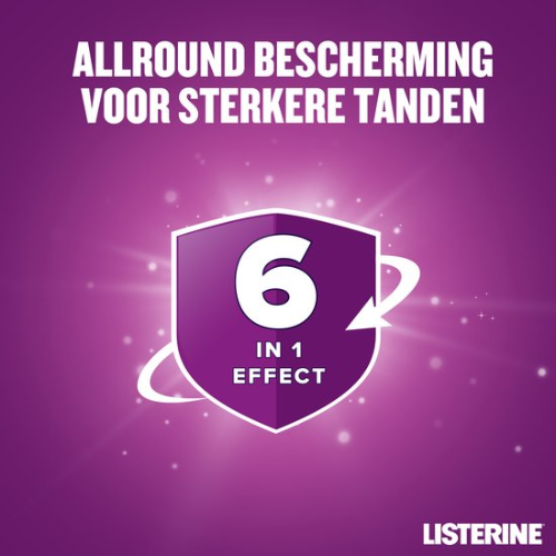 LISTERINE Mondwater Total Care Tandbescherming - mondspoeling - complete bescherming voor sterke tanden - 3 x 500 ml