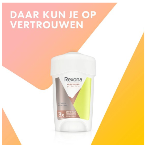 Rexona Maximum Protection Stress Control Anti-Transpirant Stick - 6 x 45 ml - Voordeelverpakking
