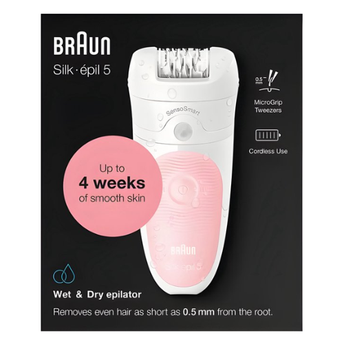 Braun Silk-épil - Epilator - SE 5-516 - Zachte Ontharing - 28 Pincetten