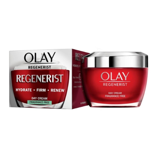 Olay Regenerist Dagcrème - Actief verstevigende hydraterende gezichtscrème met niacinamide - Parfumvrij - 50 ml