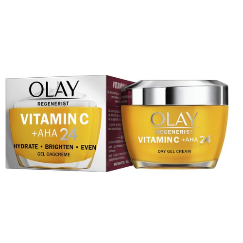Olay Vitamine C + AHA24 Gel - Dagcrème - Voor Een Stralende En Gelijkmatige Teint - 50ml