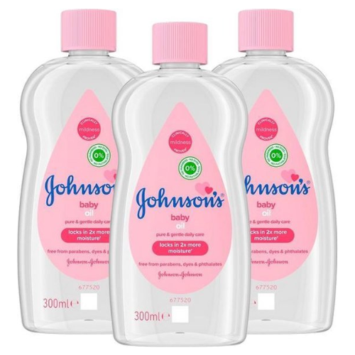 Johnson's Baby Olie  Normaal - Voordeelverpakking - 3 x 300ml