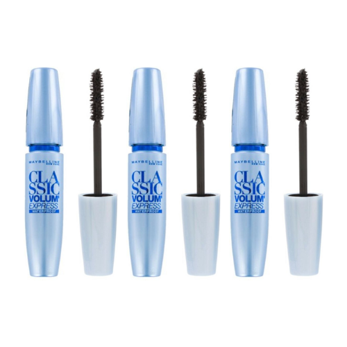 Maybelline Volum'Express - Zwart  - Waterproof Mascara - voordeelverpakking - 3 Stuks