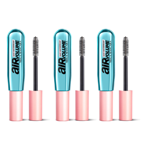 L’Oréal Paris Air Mega Volume Mascara - 01 Black Waterproof - Mega Volume Mascara - 9,4 ml - voordeelverpakking - 3 Stuks