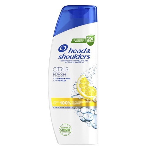 Head & Shoulders Citrus Fresh - Anti-Roos Shampoo - Voor Vet Haar - Dagelijks Gebruik - 400ml