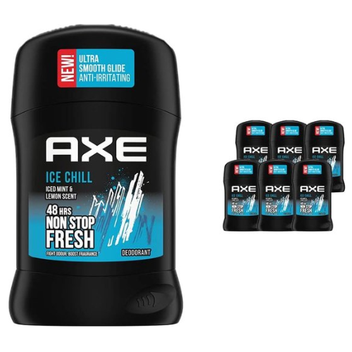 Axe - Deodorant Man - Stick - Ice Chill - 6 x 50 ml - Voordeelverpakking