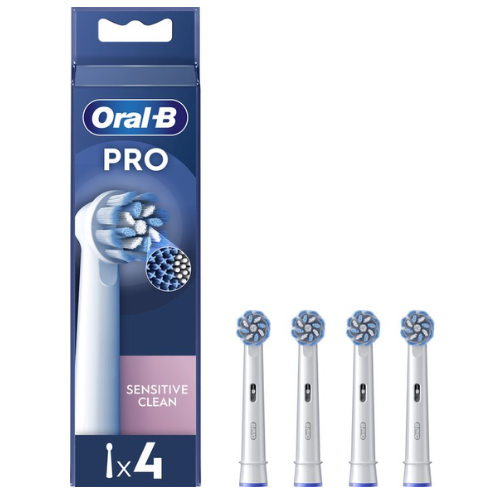 Oral-B Sensitive Clean Pro - Opzetborstels - 4 Stuks