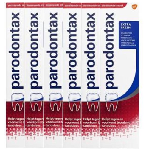 Parodontax - Tandpasta - Extra Fresh - 6 x 75ml