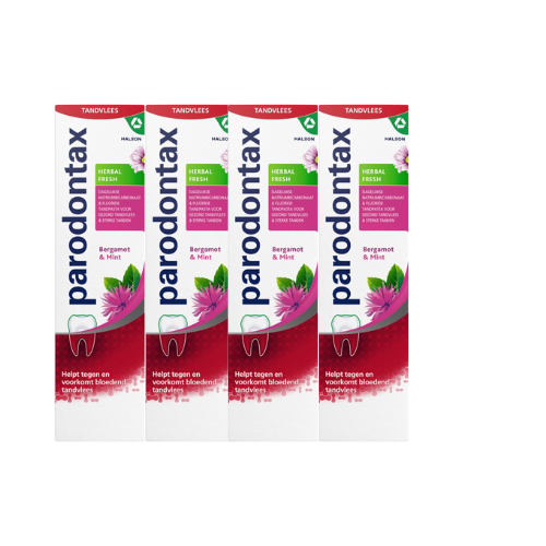 Parodontax Tandpasta Herbal Fresh - 4 x 75 ml