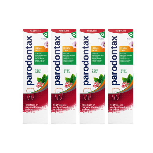 Parodontax Tandpasta Herbal Twist - 4 x 75 ml