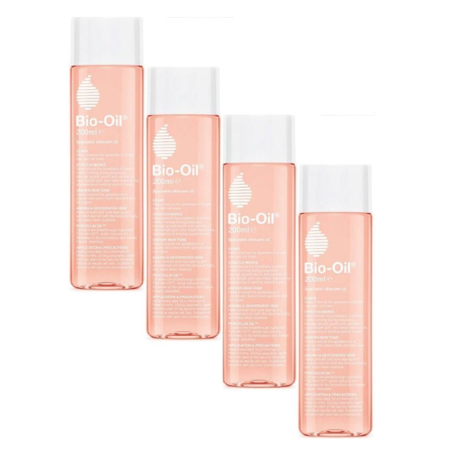 Bio-Oil Huidolie - Huidverzorgingsolie - 4 x 200 ml Voordeelverpakking