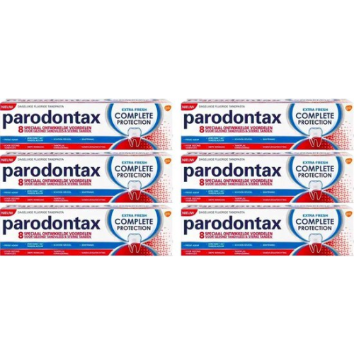 Parodontax Tandpasta Extra Fresh Complete Protection - 6 x 75ml