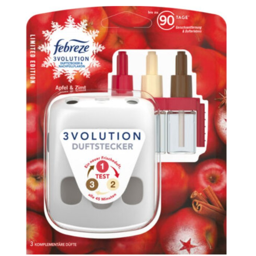 Ambi Pur Febreze 3Volution Appel - Kaneel - Luchtverfrisser Starterset