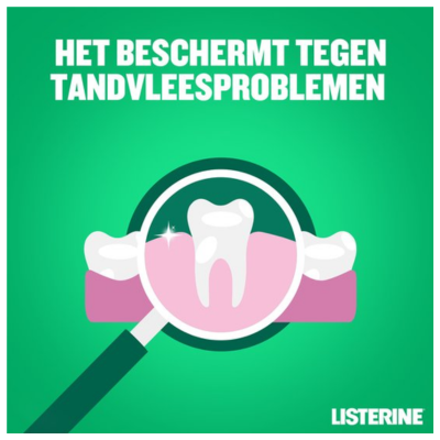 Listerine Mondwater Total Care Tandvleesbescherming 500 ml