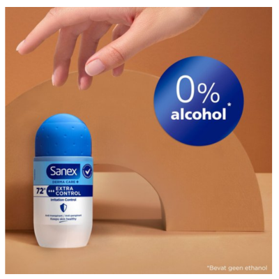 Sanex Deo Roller – Dermo Extra Control -  50 ml
