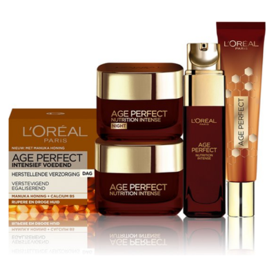 L’Oréal Paris Age Perfect Dagcrème met Intensief voedend Manuka Honing - Krachtig, onbewerkt ingrediënt - essentiële voedingstoffen en mineralen - 50 ml