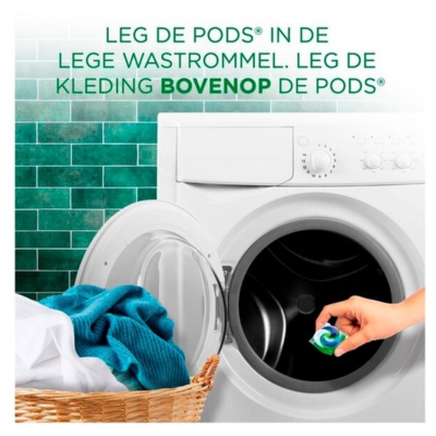 Ariel 4in1 Wasmiddel Pods Actieve Geurbestrijding - 4 x 15 stuks - Voordeelverpakking