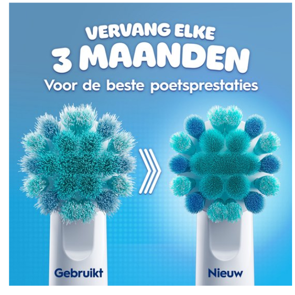Oral-B Pro Kids Opzetborstels - Met Spider-Man - 12Stuks