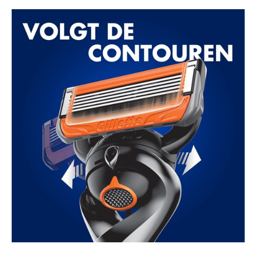 Gillette Fusion5 Proglide Scheermesje Voor Mannen - 16 stuks