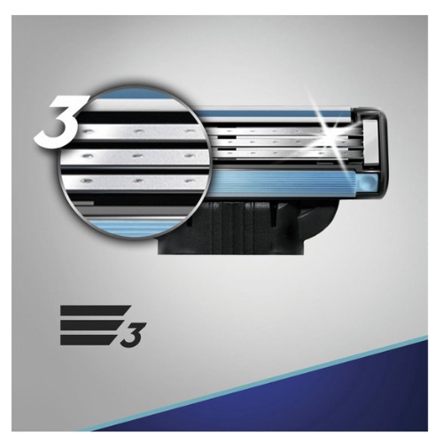 Gillette - Mach3 - Scheermesjes/Navulmesjes - 12 Stuks