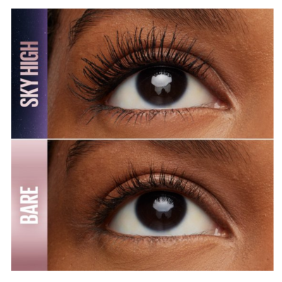 Maybelline New York - Duo Lash Sensational Sky High Mascara - Very Black + Burgundy Haze - Lengte Mascara - 7,2ml X2