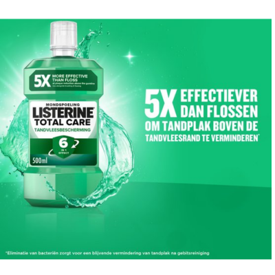 Listerine Mondwater Total Care Tandvleesbescherming 500 ml