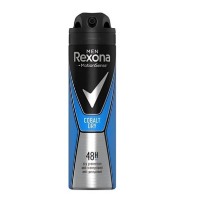 Rexona Men - Deodorant Spray - Motion Sense - Cobalt Dry - Anti-Transpirant & Perspirant - 150ml