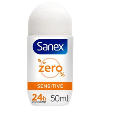 Sanex Deo Roller - Zero Sensitive - 50 ml
