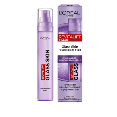 L'Oréal Revitalift Filler Glass Skin Vloeibare Crème - 50 ml