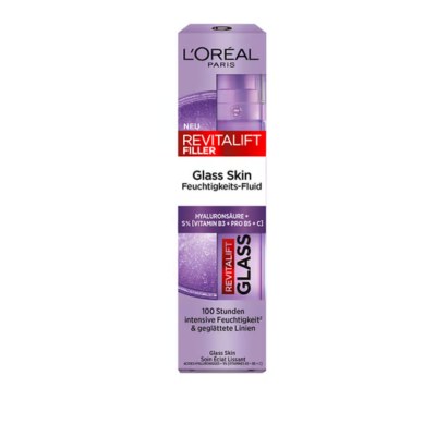 L'Oréal Revitalift Filler Glass Skin Vloeibare Crème - 50 ml