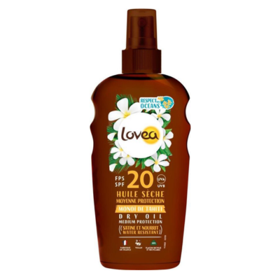 Lovea Sun Dry Oil Spray Zonnebrand SPF 20 - 150 ml