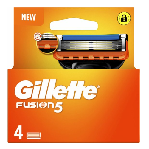 Gillette Fusion 5 - Scheermesjes/Navulmesjes - 4 Stuks