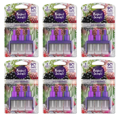 Perfect Scents 3Volution Navulling Wild Berries - 6 x 20 ml
