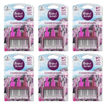 Perfect Scents 3Volution Navulling Summer Meadow - 6 x 20 ml