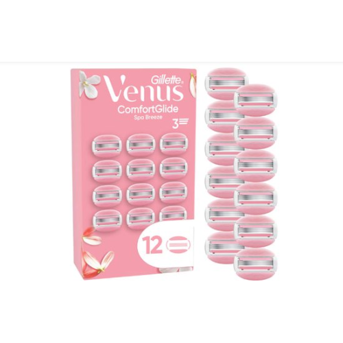 Gillette Venus Comfortglide Spa Breeze Scheermesjes voor Vrouwen - 12 navulmesjes